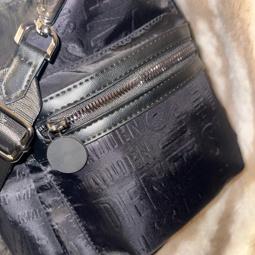 NWT Steve Madden Black Duffel Bag Set - Picture 3 of 9